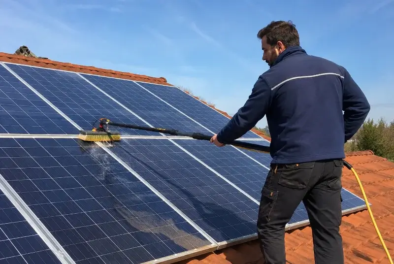 Nettoyage et entretien de panneaux solaires à Saint-Jean-des-Vignes