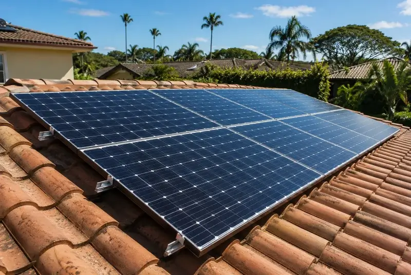 Installation de panneaux solaires à Saint-Jean-des-Vignes